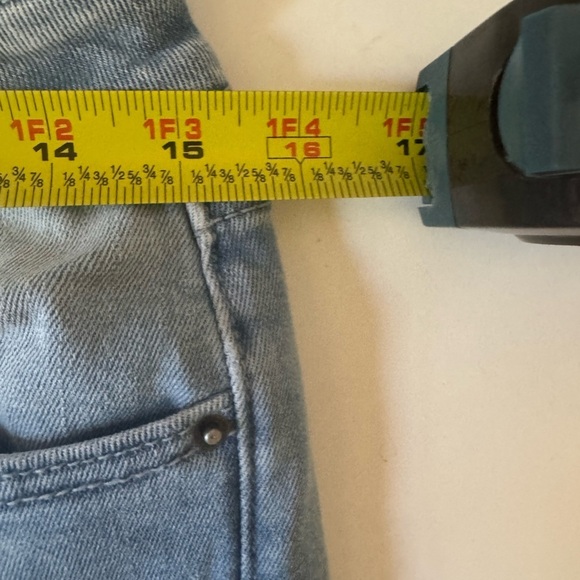 Driftwood Women's Cropped Jeans Size 28 Blue Candace Mid Waist Straight Hem Leg - Picture 10 of 12